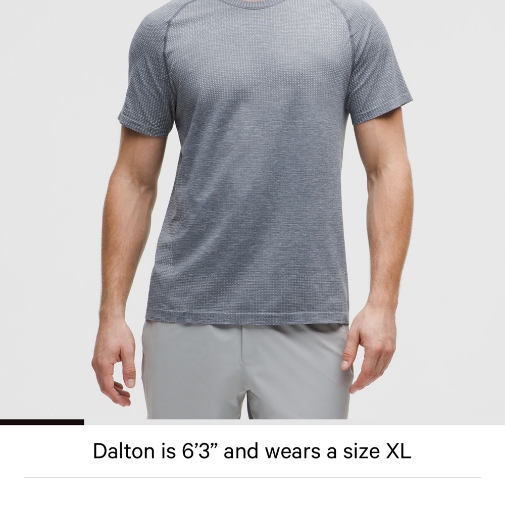 lululemon athletica Men's Heather Gray Tee
